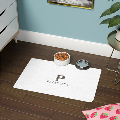 Pet Food Mat — Non-Slip Feeding Placemat (12x18)